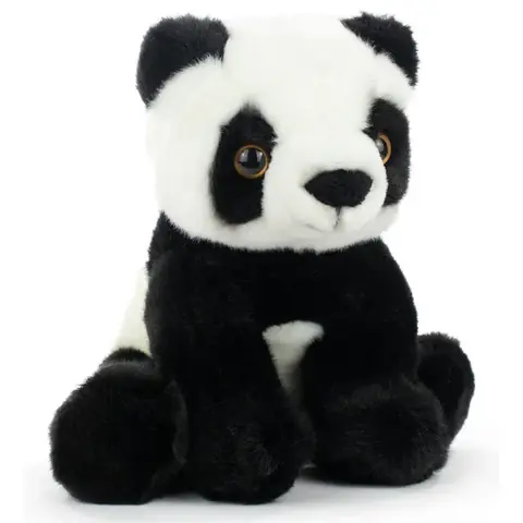 Realistic Animals Panda plush toy 25cm